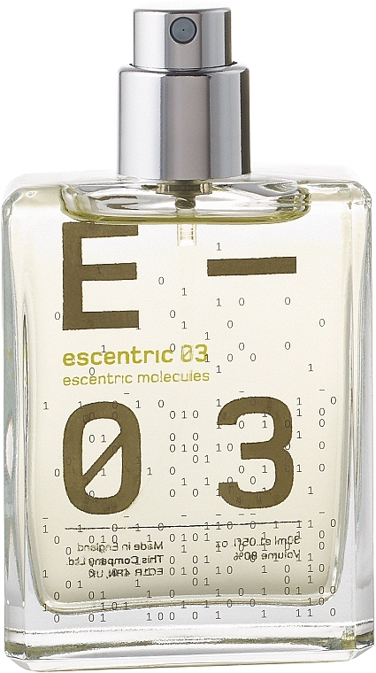 Escentric Molecules Escentric 03 Travel Size - Туалетная вода (тестер с крышечкой) — фото N1