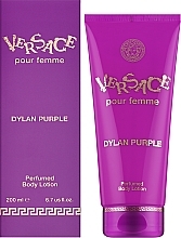 Versace Dylan Purple Body Lotion - Парфюмированный лосьон для тела — фото N2