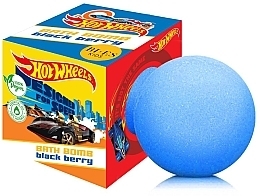 Бомбочка для ванни - Bi-es Kids Hot Wheels Bath Bomb Black Berry — фото N1