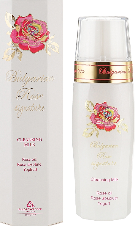 Очищувальне молочко - Bulgarska Rosa Signature Cleansing Milk — фото N1