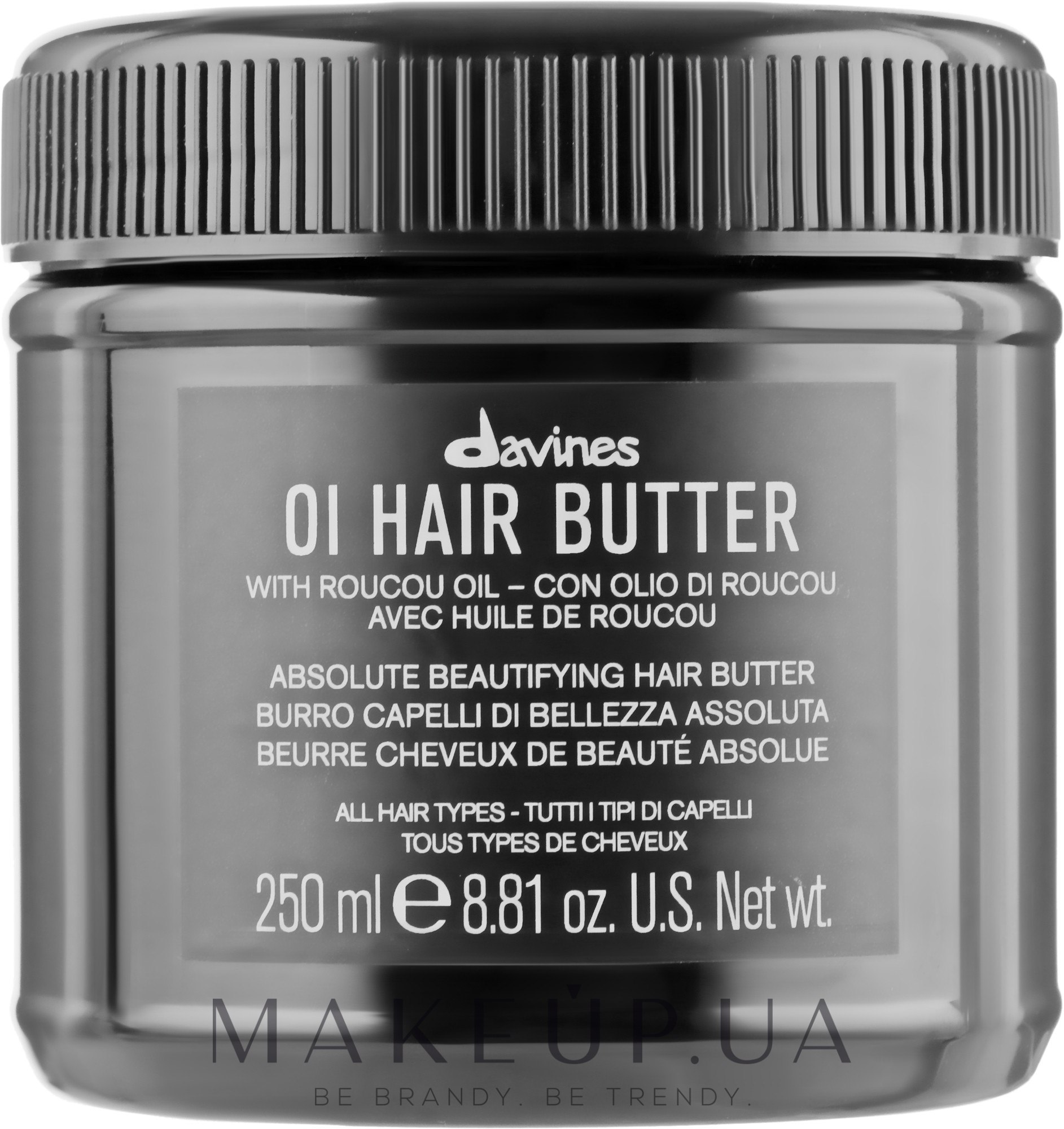 Питательное масло для абсолютной красоты волос - Davines OI Hair Butter — фото 250ml