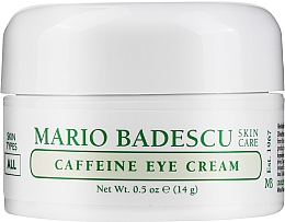 Парфумерія, косметика Крем для зони навколо очей із кофеїном - Mario Badescu Caffeine Eye Cream