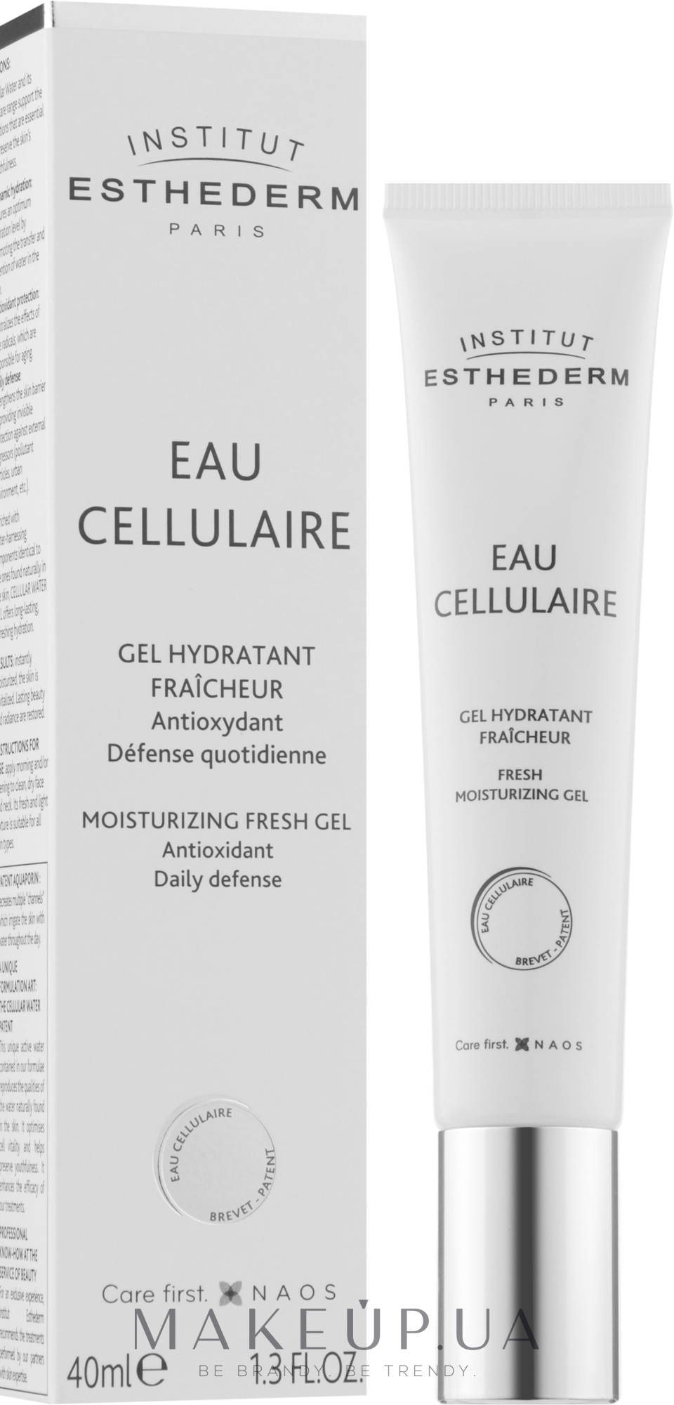 Увлажняющий гель для лица - Institut Esthederm Cellular Fresh Moisturizing Gel — фото 40ml