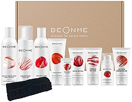 Парфумерія, косметика Набір, 9 продуктів - BeOnMe Dry & Sensitive Skin Routine Set