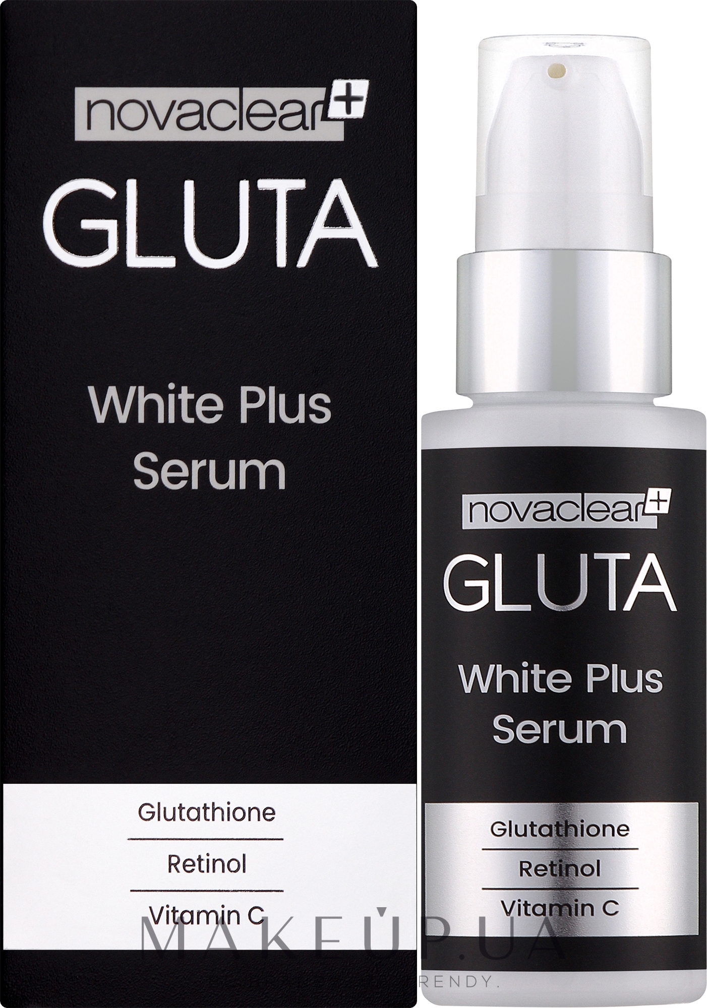 Сыворотка для лица - Novaclear Gluta White Plus Serum — фото 30ml
