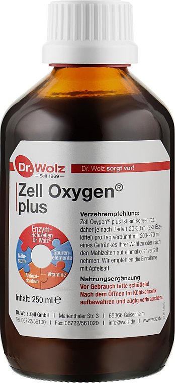 Антиоксиданты - Dr.Wolz Zell Oxygen Plus — фото N1