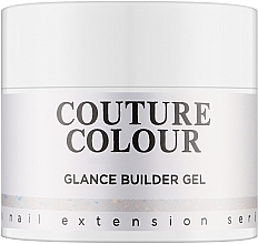 Парфумерія, косметика Гель із шимером для нарощування нігтів - Couture Colour Glance Builder Gel