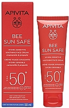 Парфумерія, косметика Сонцезахисний крем - Apivita Bee Sun Safe Anti-Spot & Anti-age Defence Face Cream SPF50