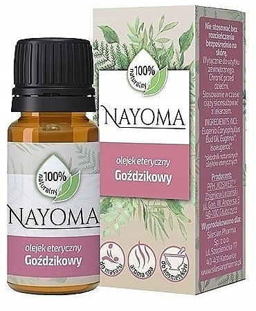 Ефірна олія гвоздики - Silesian Pharma Nayoma — фото N1