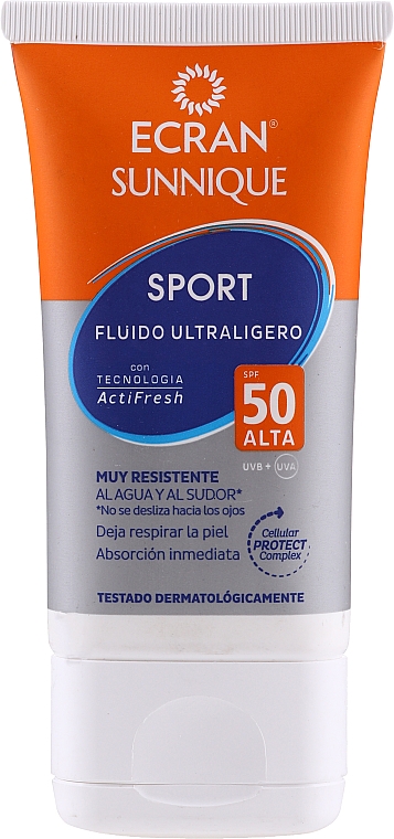 Сонцезахисний флюїд - Ecran Sun Sport Ultralight Fluid Spf50 — фото N1