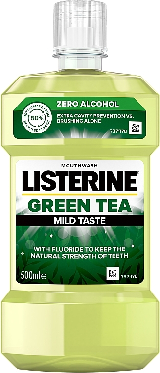 Ополаскиватель для полости рта "Зеленый чай" - Listerine — фото N3