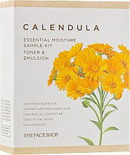 Духи, Парфюмерия, косметика Набор миниатюр для лица - The Face Shop Calendula Essential Moisture Sample Kit