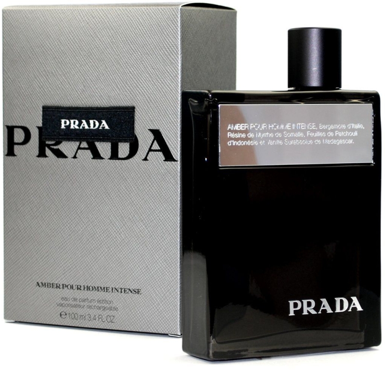 prada amber pour homme eau de toilette 100 ml