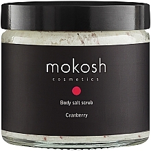 Парфумерія, косметика Сольовий скраб для тіла "Журавлина" - Mokosh Cosmetics Body Salt Scrub Cranberry