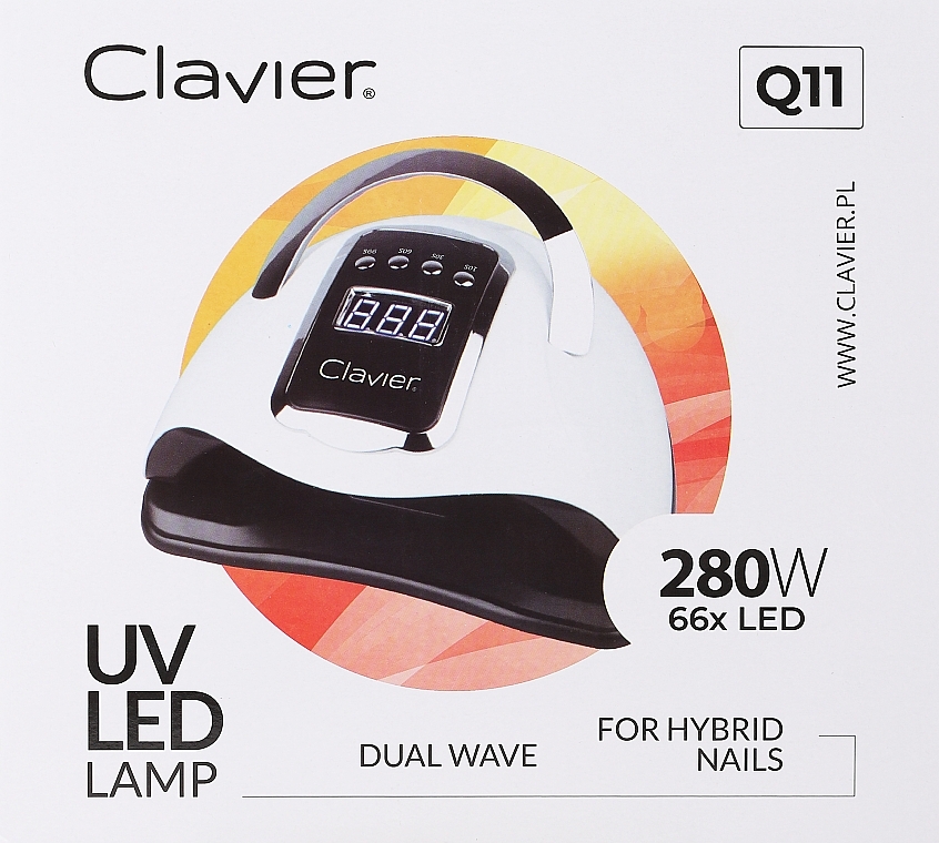 LED-лампа, Q11 - Clavier Lampada UV LED/280W-66x — фото N1