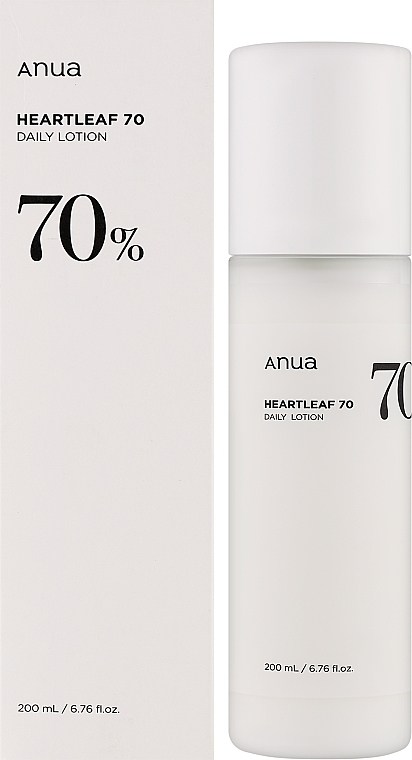 Питательный лосьон для лица - Anua Heartleaf 70% Daily Relief Lotion — фото N2