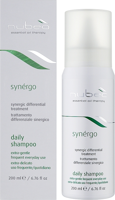 Шампунь для волосся - Nubea Synergo Daily Shampoo — фото N2