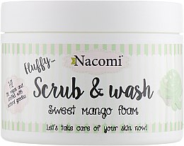 Пилинг-пена для мытья "Манго" - Nacomi Scrub and Wash Sweet Mango Foam — фото N1