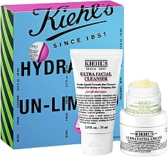 Духи, Парфюмерия, косметика Набор - Kiehl's Hydration Routine Set (f/gel/75ml + f/cr/50ml + eye/cr/14ml)