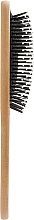 Массажная щетка для волос, HB-03-11, деревянная квадратная большая - Beauty LUXURY — фото N2