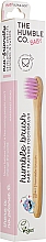 Парфумерія, косметика Зубна щітка бамбукова для немовлят і маленьких дітей, ультрам'яка, рожева - The Humble Co. Baby Ultra Soft Toothbrush