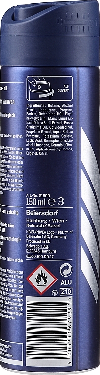 Дезодорант - NIVEA MEN Fresh Active Spray — фото N2