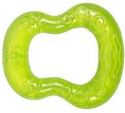 Прорезыватель для зубов латексный с водой LI 304, зеленый - Lindo — фото N1
