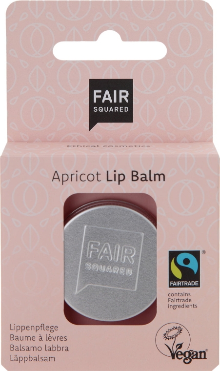 Бальзам для губ "Абрикос" - Fair Squared Lip Balm Apricot — фото N1