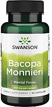 Травяная добавка "Бакопа Монье" - Swanson Bacopa Monnieri Herbal Supplement 250 Mg — фото N1