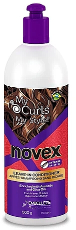 Крем для кучерявого волосся - Novex My Curls Intense Leave In Conditioner — фото N1