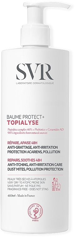 Захисний бальзам для обличчя й тіла - SVR Topialyse Balm Protect+ — фото N2