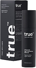 Відновлювальний нічний крем для обличчя - True Men Skin Care Advanced Age & Pollution Defence Regenerating Night Cream — фото N1
