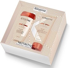 Духи, Парфюмерия, косметика Набор - Kerastase Nutritive (shmp/250ml + h/milk/200ml)