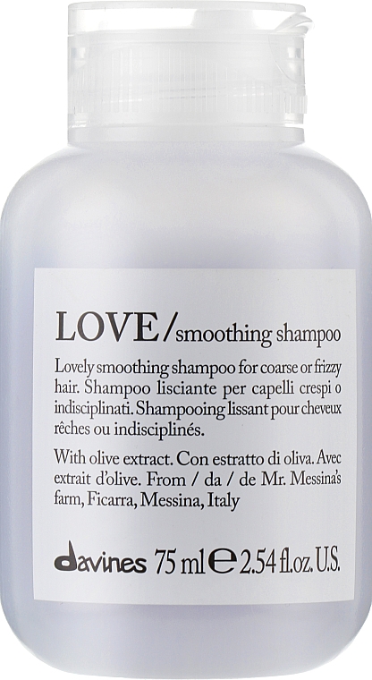 Розгладжуючий завиток шампунь - Davines Love Lovely Smoothing Shampoo