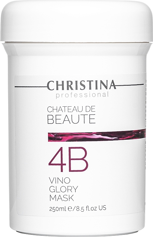 Маска для моментального ліфтингу на основі екстракту винограду - Christina Chateau de Beaute Vino Glory Mask — фото N3