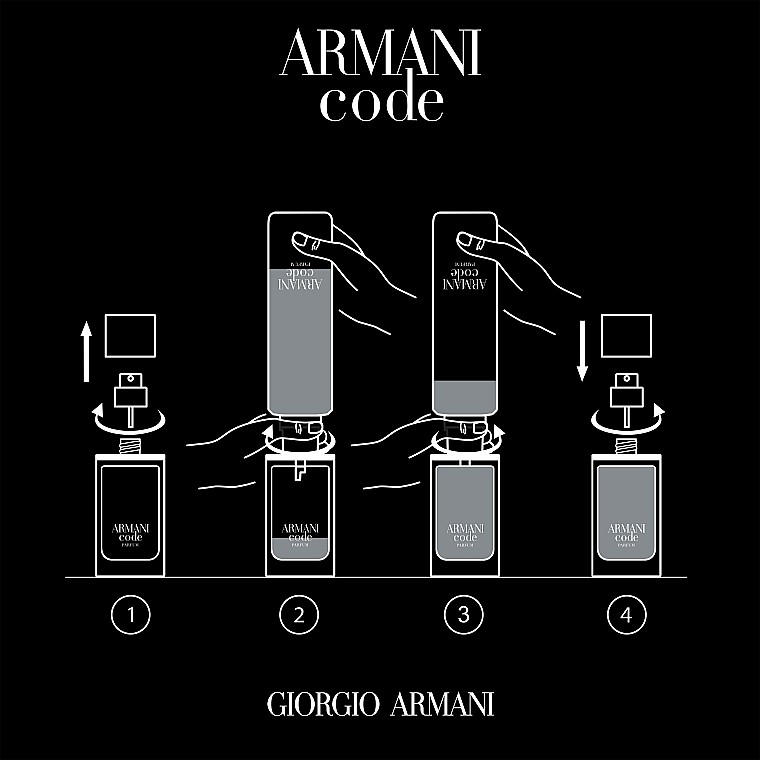 Giorgio Armani Armani Code - Духи (сменный блок) — фото N4