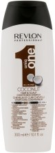 Шампунь-кондиціонер з ароматом кокоса - Revlon Professional Uniq One Conditioning Shampoo — фото N3
