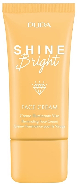Освітлювальний крем для обличчя - Pupa Shine Bright Illuminating Face Cream — фото N1