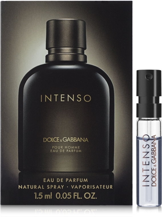 Dolce & Gabbana Intenso - Парфумована вода (пробник)