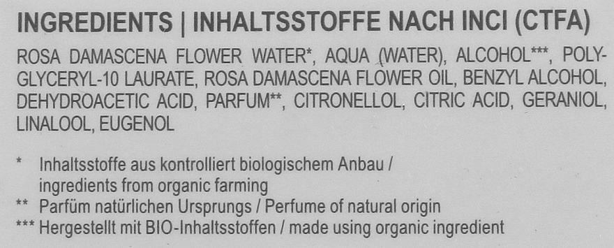 Освежающий тоник для лица - Styx Naturcosmetic Rose Garden Intensive Face Tonic  — фото N4