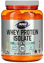 Изолят сывороточного протеина со вкусом ванили - Now Foods Sports Whey Protein Isolate — фото N1