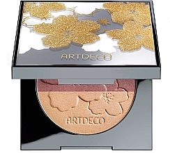 Духи, Парфюмерия, косметика Румяна и хайлайтер 2 в 1 - Artdeco Glow Blusher Limited Silver & Gold Edition (тестер)