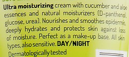 Ультразволожувальний крем для обличчя - Hean Basic Care Cucumber&Aloe Moisturizing Cream — фото N3