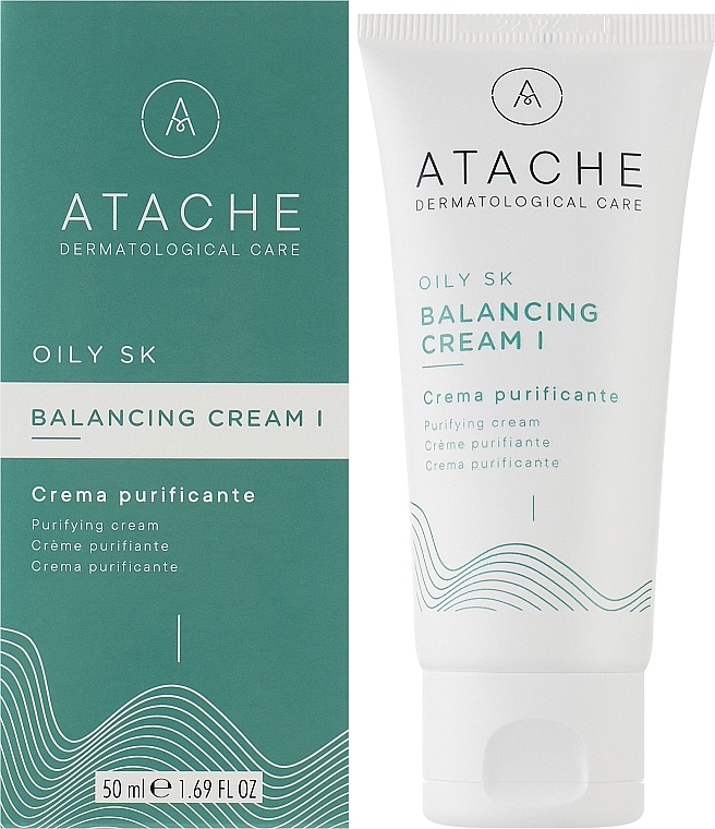 Балансирующий крем для кожи акне - Atache Oily SK Balancing Cream I — фото N2
