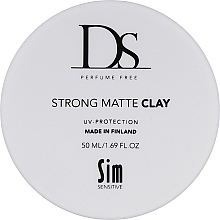 Духи, Парфюмерия, косметика Матовая глина для волос - Sim Sensitive DS Strong Matte Clay