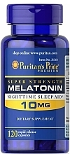 Харчова добавка "Мелатонін" - Puritan's Pride Melatonin 10 Mg — фото N1