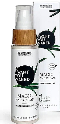 Крем для рук "Healing Greens" - I Want You Naked Magic Hand Cream  — фото N1