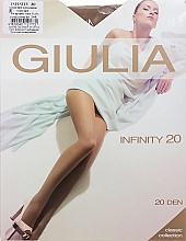 Колготки для женщин "Infinity " 20 Den, playa - Giulia — фото N1