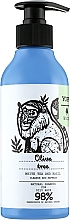 Парфумерія, косметика Шампунь для жирного волосся "Спокій оливкового гаю" - Yope Shampoo For Greasy Hair Olive Tree, White Tea, Basil