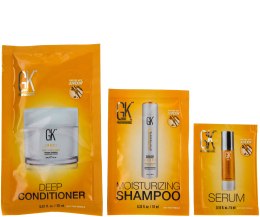 Парфумерія, косметика Набір - GKhair Pro Line Juvexin (cond/20ml +shm/10ml + serum/5ml)